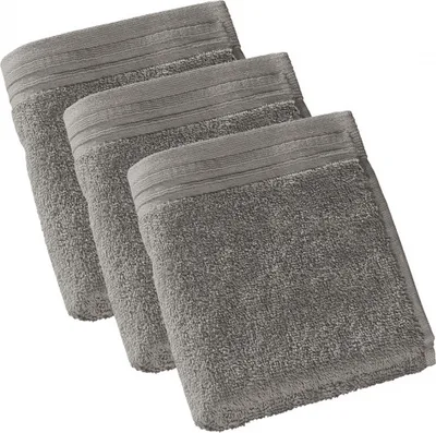 Produktbild von gästehandtücher 50 x 30 cm Baumwolle taupe 3 Stück