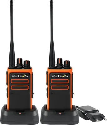 Produktbild von Retevis C66 Funkgeräte, Handfunkgerä, Walkie Talkie mit Große Reichweite, 100 Minuten Schnellladung, VOX, Notfallalarm, für Reisen im Freien