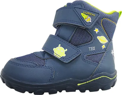Produktbild von Lurchi Kinderschuhe Jungen Winterstiefel Blau Freizeit, Schuhgröße:27 EU