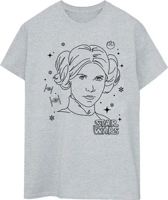 Produktbild von Star Wars - "Episode IV: A New Hope" T-Shirt für Damen BI45263 (XXL) (Grau)