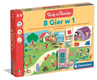 Obrázek produktu pro Edukacyjny zestaw 8 gier w 1 50414
