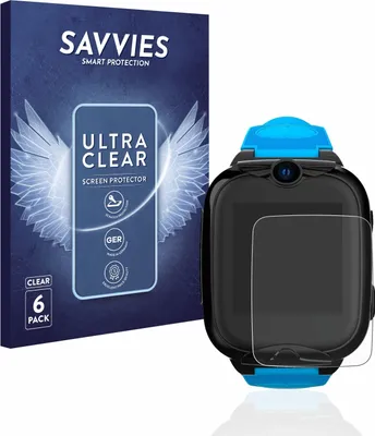 Produktbild von 6x Für Xplora XGO2 Schutzfolie Savvies Displayschutz Display Schutz Folie Klar Transparent