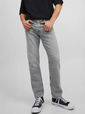 Image de Jack & Jones Chris Original Cj 020 Hochtaillierte Jeans Grau 28 / 34 Mann Grau 28