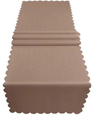 Imagen del producto de Mantel individual de 40 x 150 cm en color marrón claro, ideal para mesas de comedor y cocinas