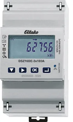Zdjęcie produktu dla Licznik trójfazowy Eltako DSZ16DE-3x100A