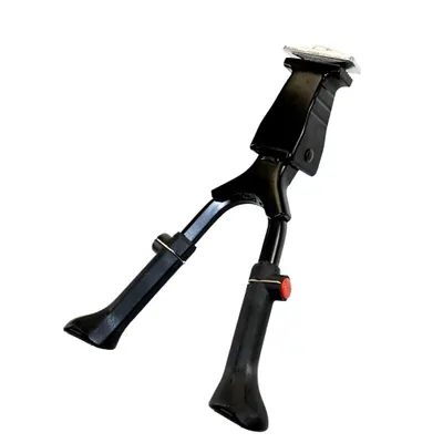 Immagine prodotto di CMX cavalletto per bicicletta Cavalletto centrale Cavalletto bipode per bicicletta da 26" 27" 28" pollici Cavalletto doppio