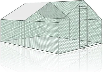 Produktbild von Wolketon Chicken House Free-Range Enclosure Aviary Animal Enclosure Malý domček pre zvieratá Domček pre hydinu 3x4x2m