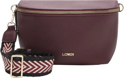 Immagine prodotto di L.CREDI borsa a tracolla Oliana Crossbody Bag Wine bordeaux
