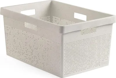 Produktbild von Tatay Bohol Ecohome Wäschekorb 40l Silber  Silber One Size