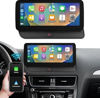 Produktbild von Autoradio 12,3 Zoll Touchscreen mit kabellosem Carplay und Android Auto für 2009–2017 Audi Q5 mit 2G MMI System