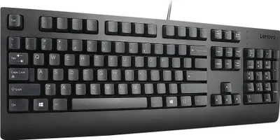 Zdjęcie produktu dla Lenovo Preferred Pro II, Pełnowymiarowy (100%), Przewodowa, USB, QWERTY, Czarny