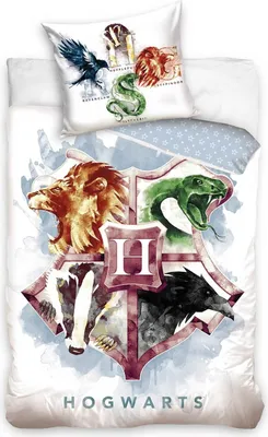 Produktbild von Harry Potter - Bettwäsche-Set, 135x200 cm & 80x80 cm