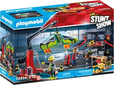 Produktbild von PLAYMOBIL Stuntshow 70834 Air Stuntshow Servicestation