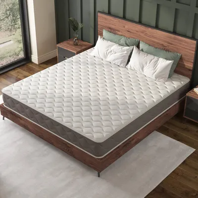 Image de West - Matelas Double, 200x140x21h cm Blanc, Fermeté 6,5/10 Fabriqué en Italie