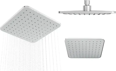 Obrázek produktu pro Granitan | Dešťová sprchová hlavice K - 200 mm - Chrom - Moderní design - Vysoká kvalita - Snadná instalace