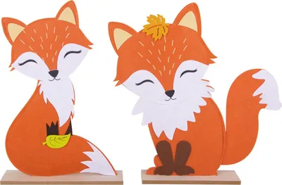 Produktbild von TrendLine Dekoaufsteller Fuchs 40 x 27 cm orange