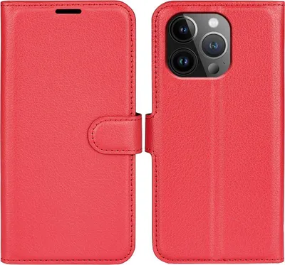 Produktbild von iPhone 15 Pro Hülle - Coverup Klapphülle - Rot