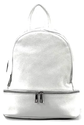 Produktbild von Florence Leder Rucksack Cityrucksack weiß OTF612W