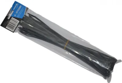 Obrázok produktu pre Sťahovacie pásky 5 x 300mm, 50ks, čierna