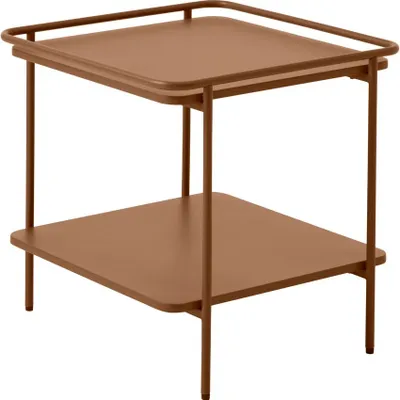 Productafbeelding van Nachtkastje Yuba Terracotta 45x45xcm - Giga Living