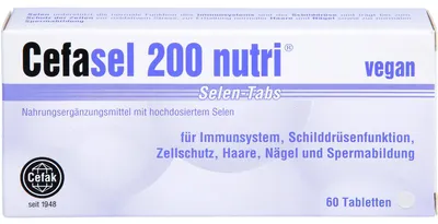 Zdjęcie produktu dla Cefasel 200 odżywczych tabletek selenowych, 60 tabletek