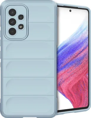 Zdjęcie produktu dla imoshion EasyGrip Backcover dla Samsung Galaxy A53 - Jasnoniebieski