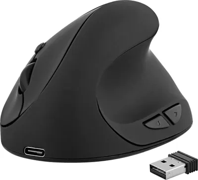 Produktbild von T'nB MWERGOVMN, rechts, Vertikale Ausführung, RF Wireless, 1600 DPI, Schwarz