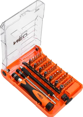 Produktbild von Präzisions-Schraubendreher-Bits mit Griff 45-tlg.