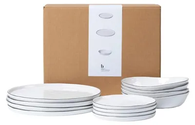 Produktbild von Broste Copenhagen SALT Tafelset 12tlg