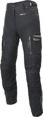 Immagine prodotto di Büse Nero pantaloni da moto da donna in tessuto, nero, lungo 80