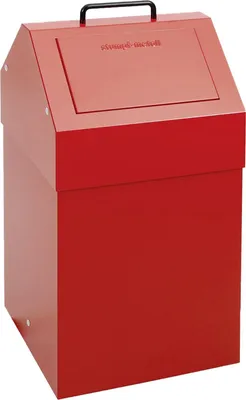 Image de Stumpf Tri des déchets 45 rouge feu fixe 45l - 630-045-0-0-300