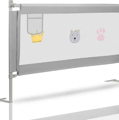 Produktbild von Famanu Bettgitter 200 cm - Sicherheitschutz für Kinder und Erwachsene