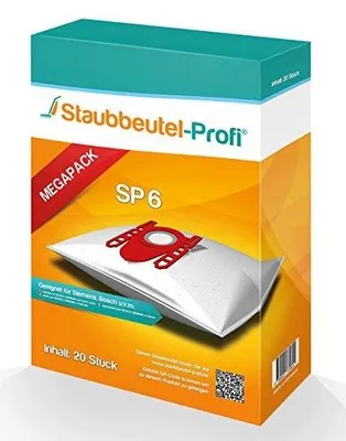 Zdjęcie produktu dla Worki do odkurzacza siemens VS06A212 papierowe 20 szt zestaw