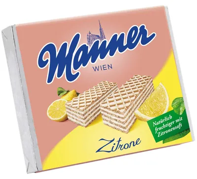 Produktbild von Manner Zitronen Schnitten 75g