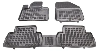 Immagine prodotto di MTM Tappetini Gomma per Hyundai Santa Fe IV (TM) 7 posti 2018- Design a Vaschetta, su Misura con Bordi Rialzati cod. 3D 8068