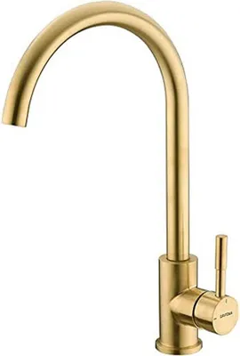 Produktbild von Famanu Küchenarmatur - 360° drehbar, aus Edelstahl, wassersparend