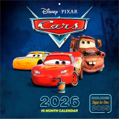 Produktbild von CARS Broschürenkalender im Format 30 x 30