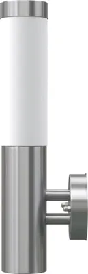 Imagen del producto de vidaXL Lámpara de pared de acero inoxidable, apta para interior y exterior, resistente al agua