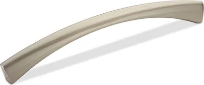 Produktbild von Möbelgriff - Bohrlochabstand 160 mm - Edelstahl - Gebogener Griff - Set von 10