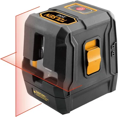 Produktbild von Tolsen Selbstnivellierender Kreuzlinienlaser – Rotes Licht, 20 m, IP54, mit Magnethalterung - Maxami