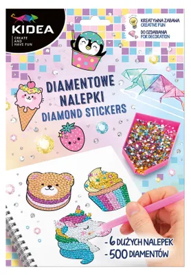 Productafbeelding van Kidea Diamantplak stickers