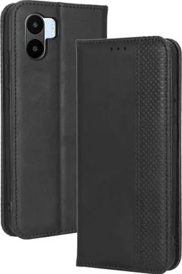 Produktbild von Mobigear Sensation  Xiaomi Redmi A1 4G Hülle Klapphülle Geldbörse - Schwarz