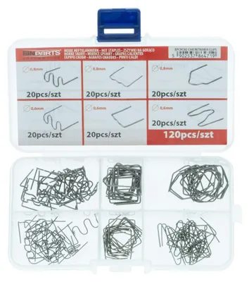 Zdjęcie produktu dla Zaciski do zgrzewarki do plastiku 120 sztuk