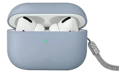 Obrázok produktu pre Silikónové puzdro Uniq Lino pre AirPods Pro 2 - modré