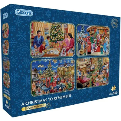 Produktbild von Gibsons A Christmas to Remember, 500 Stück(e)