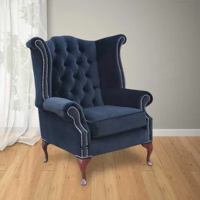 Produktbild von Echter Chesterfield Ohrensessel Sessel Couch Sofa Polster Sitz Lounge NEU