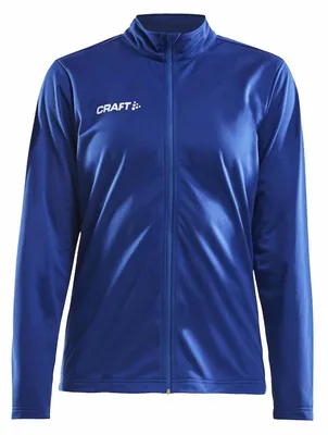 Produktbild von CRAFT Squad Damen Trainingsjacke in Royal, Größe XL, mit gebürsteter Innenseite