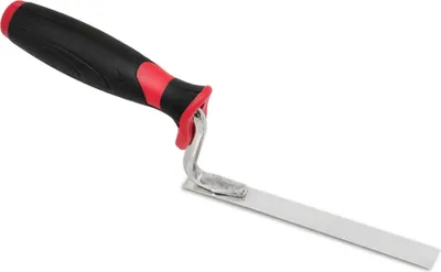 Produktbild von Fugenkelle Stoßfugenkelle Fugspachtel  Edelstahl Spitzkelle Rostfrei 12 mm