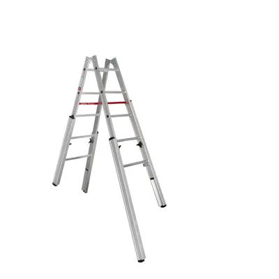 Produktbild von Euroline Premium 30576 Treppenstehleiter 2x5 Sprossen