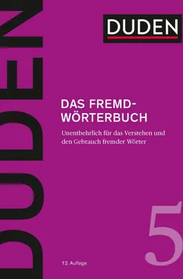 Produktbild von Duden 5 Fremdwörterbuch